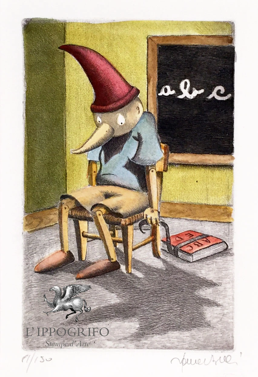 Pinocchio at School - By Francesca Bellesi