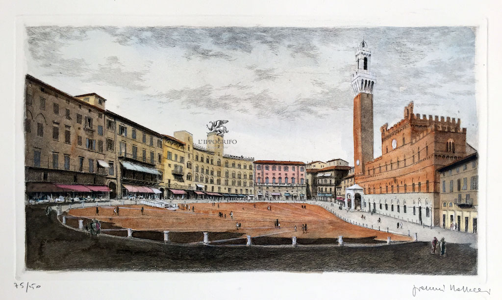 Siena- Veduta di Piazza del Campo