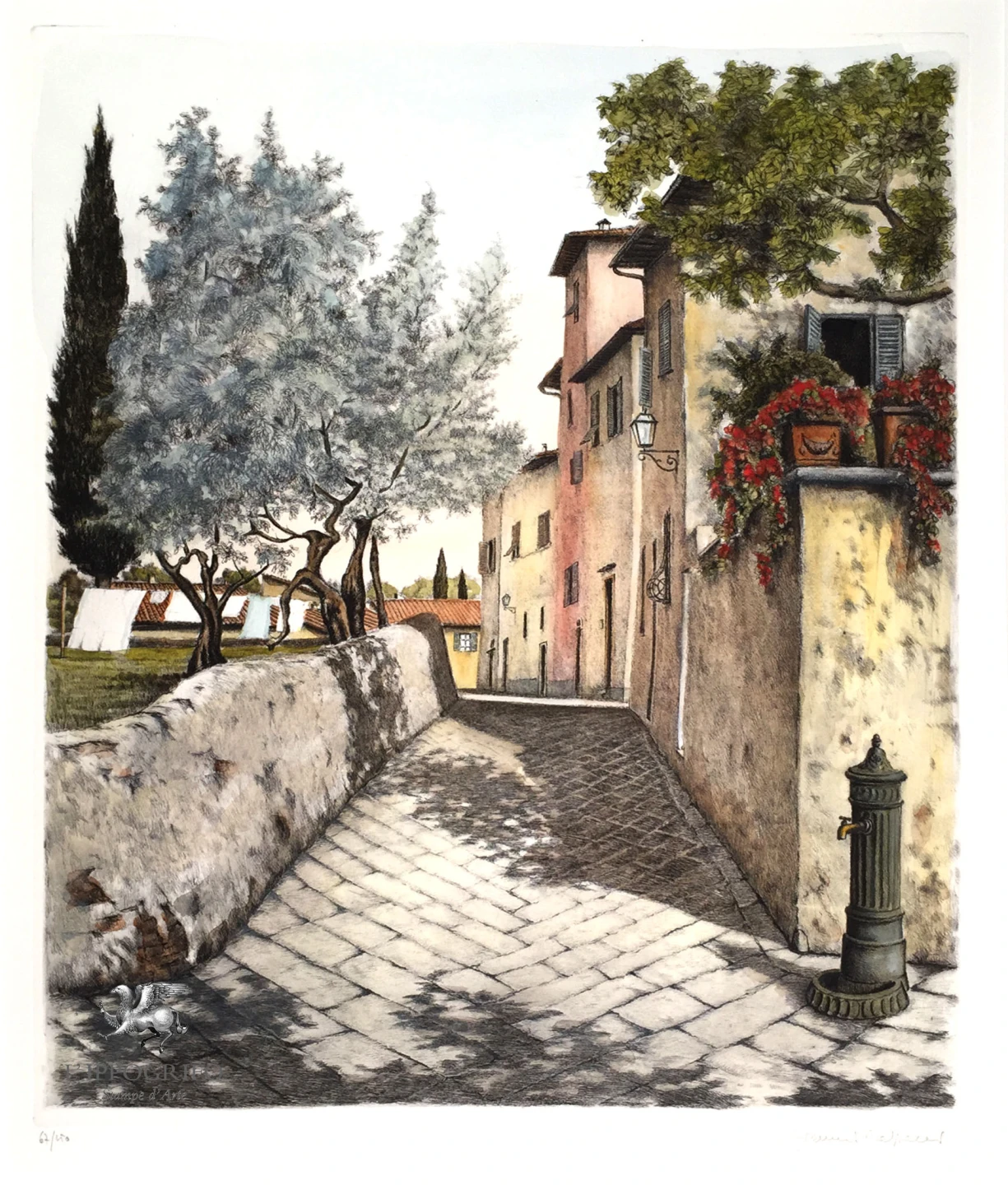 Back street of Settignano